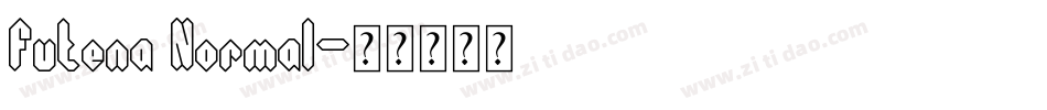Futena Normal字体转换
